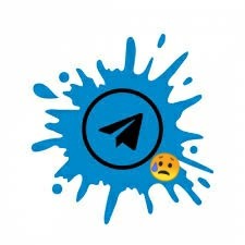 100 Reacción cara llorando ? publicación Telegram