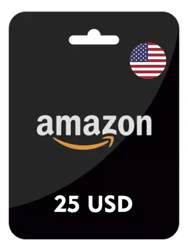 Tarjeta de Regalo Amazon 25 USD (USA)